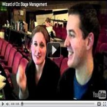THE WIZARD OF OZ Blog: Wizard of Oz Stage Management